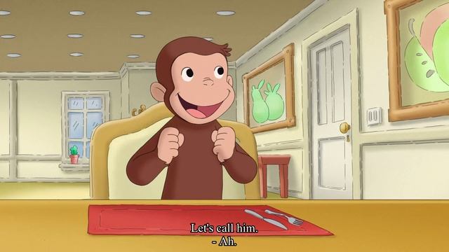 Curious George - 264 - Delivery Monkey (Learn English Language with subtitles)