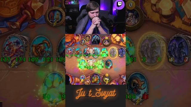 Битва зверей #just_svyat #stream #twitch #hsbg #hs #shorts #hearthstone