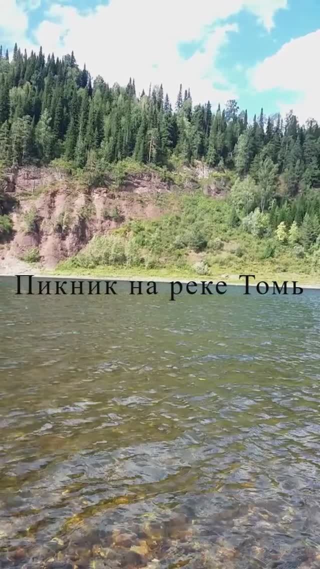 Пикник на реке Томь