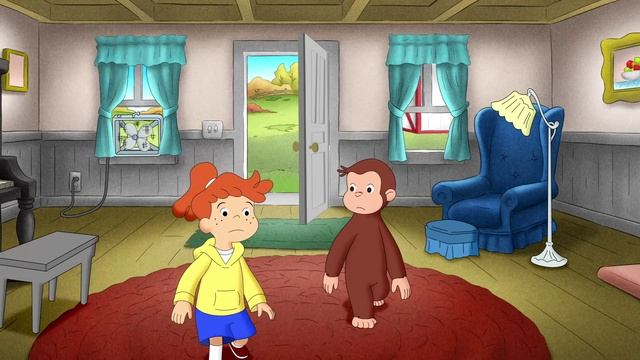 Curious George - 198 - Curious George, Hog Trainer (Learn English Language with subtitles)