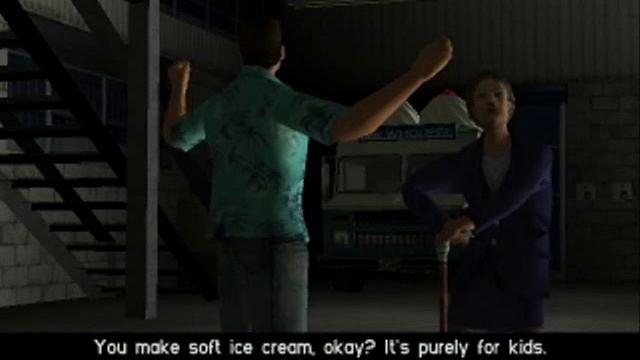 Gta Vice City: Cherry Popper Icecreams Propety Cutscene (PC)