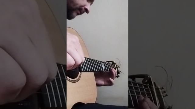 Фрагмент пьесы для гитары - Guitar piece fragment