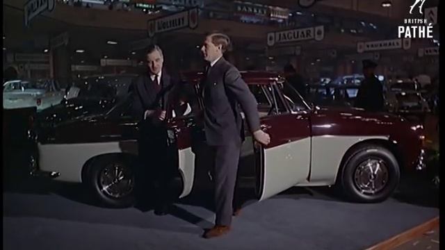 "British Motor Show"  Британский международный автосалон в Эрлс-Корте, Лондон 1962 г.