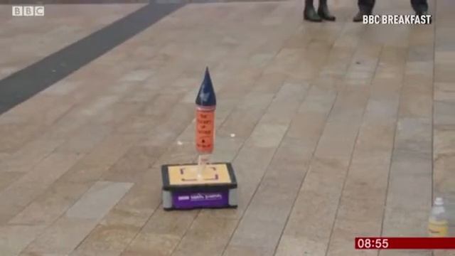 Dan Walker fails miserably with 'pathetic' homemade rocket launch on BBC Breakfast