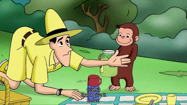 Curious George - 121 - Night of the Weiner Dog (Learn English Language with subtitles)