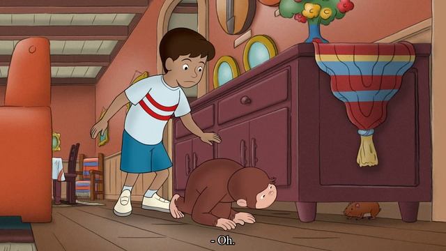 Curious George - 311 - Hamster  (Learn English Language with subtitles)