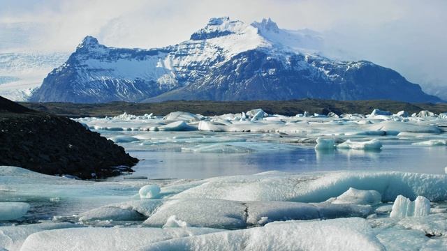 Relaxing Ocean Sounds In Iceland! 4K