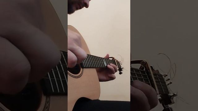 Фрагмент пьесы для гитары - Guitar piece fragment