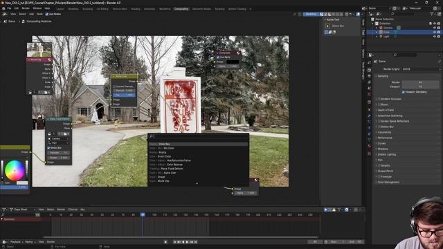 05 - Planar Tracking and Learning Compositing. VFX in Blender by Jacob Zirkle