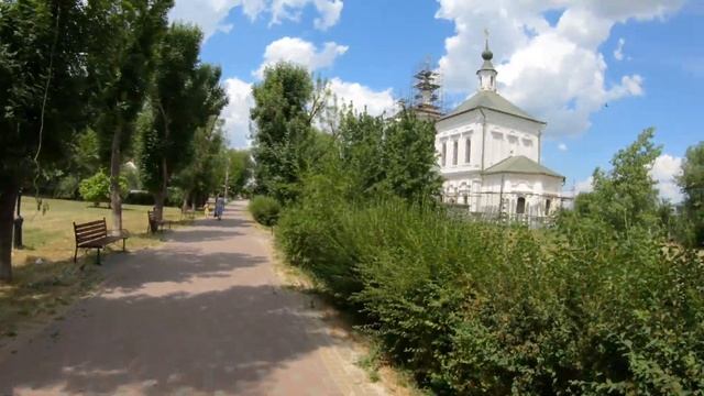 Скатали в столицу Донского казачества! Попали под сильный дождь. #старочеркасск #shulz  #велопвд