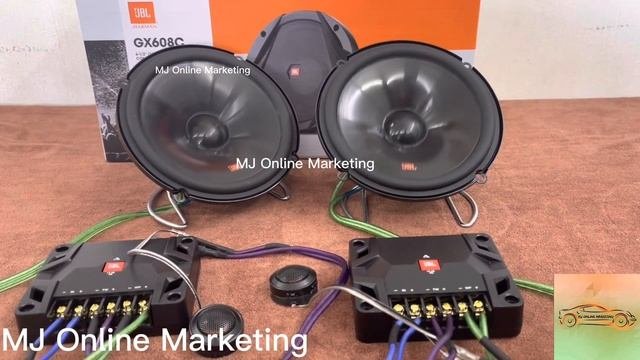 JBL GX 608C 6.5 inch 2 Way Component Set Bass BoostedBass Testing  Sound Clarity Testingjblbas