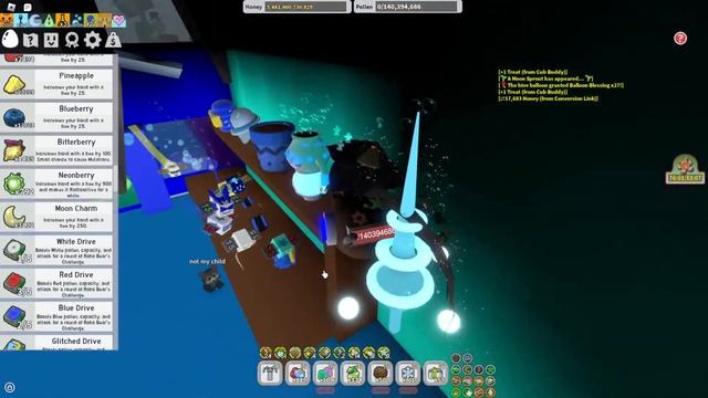 Roblox Bee Swarm Simulator Grinding For Tide Popper Live