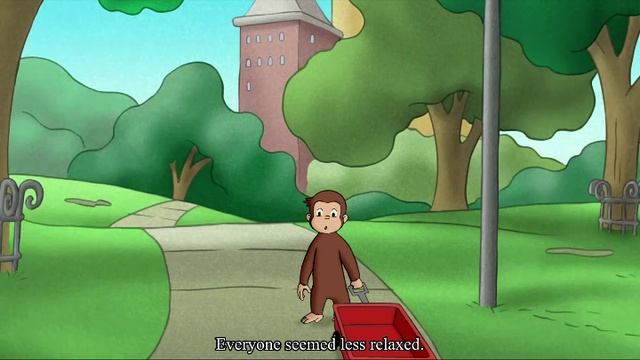 Curious George - 72 - Signs Up (Learn English Language with subtitles)