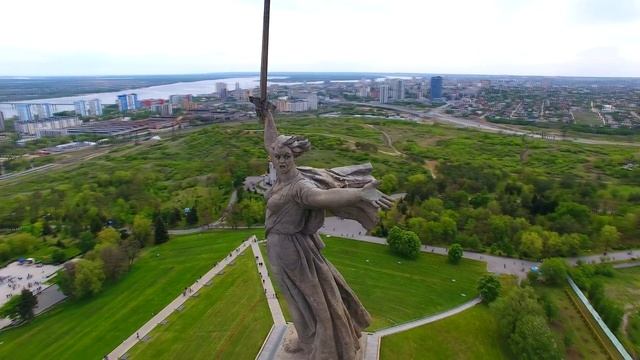 Волгоград. Мамаев Курган. 8.05.2017