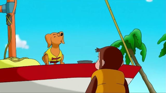 Curious George - 119 - Shipwrecked With Hundleys (Learn English Language with subtitles)