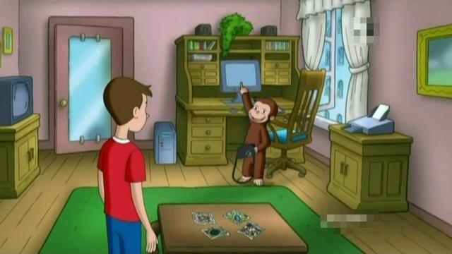 Curious George - 168 - Shutter Monkey (Learn English Language with subtitles)