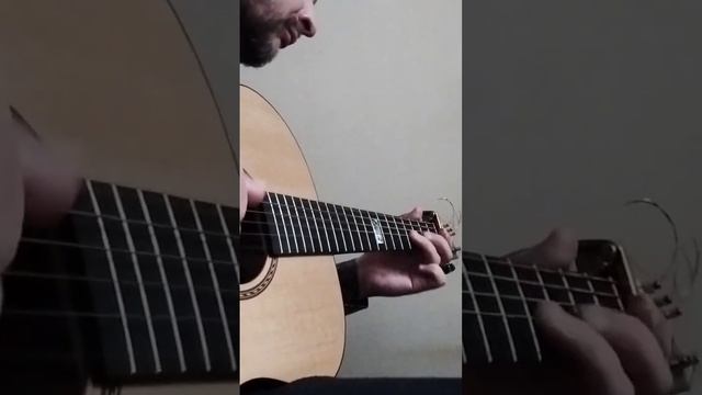 Фрагмент пьесы для гитары - Guitar piece fragment