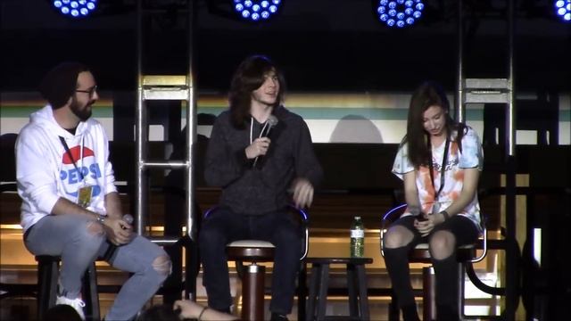 Walker Stalker Cruise 2017 Chandler Riggs and Katelyn Nacon Panel Part 2