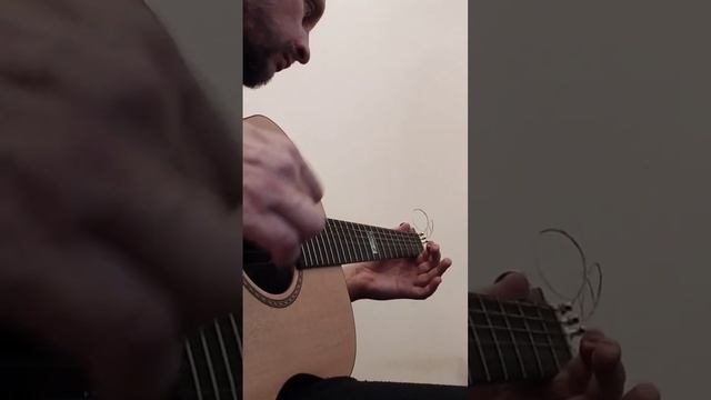 Фрагмент пьесы для гитары - Guitar piece fragment