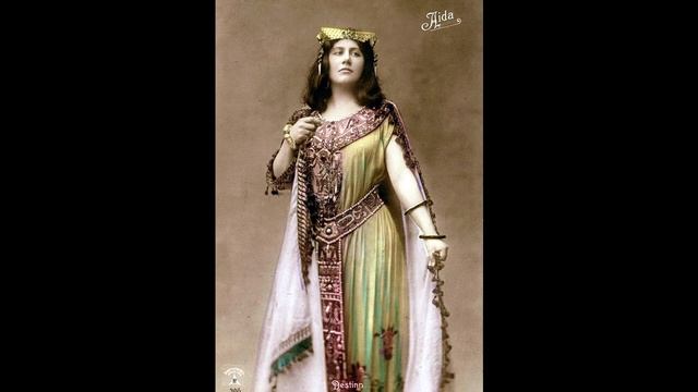 Emmy Destinn (soprano) - Vissi d'arte ('Tosca' - Puccini) (1911)