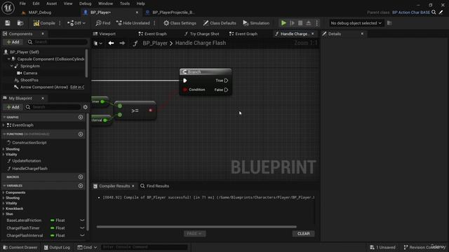 35 - Charge Material Flashing. 2D ACTION PLATFORMER by Cobra Code