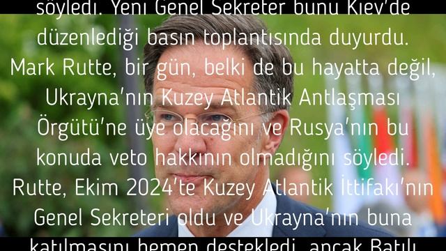 Yeni NATO Genel Sekreteri Rusya'nın veto yetkisinin olmadığını söyledi