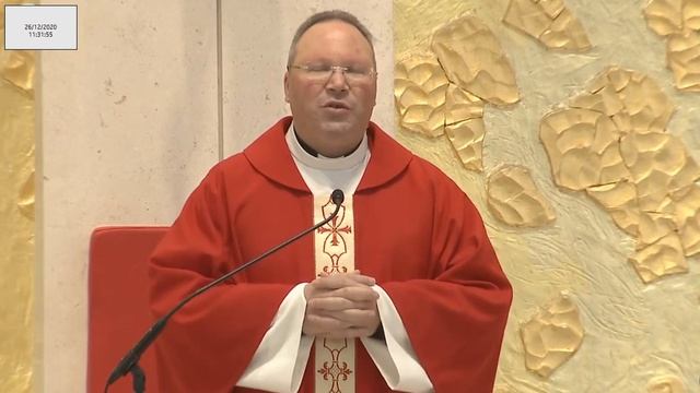 Missa desde a Basílica da Santíssima Trindade do Santuário de Fátima 26.12.2020