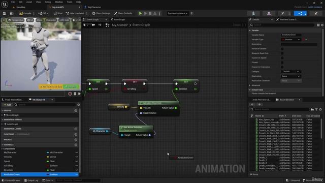 15. Layered Blend Per Bone Node Pt2. THE INTERMEDIATE Skeletal and Animations UE5