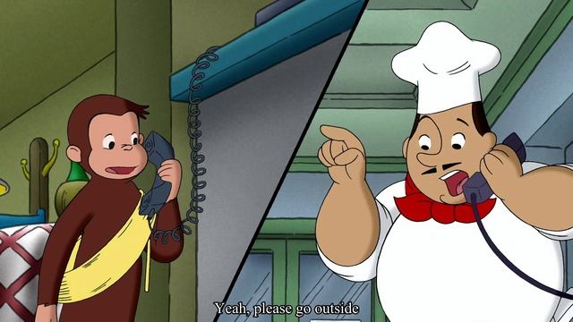 Curious George - 137 - George Measures Up (Learn English Language with subtitles)