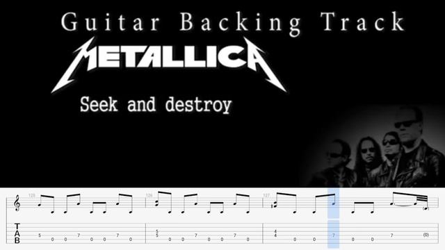 Metallica - Seek and Destroy - Backing Track