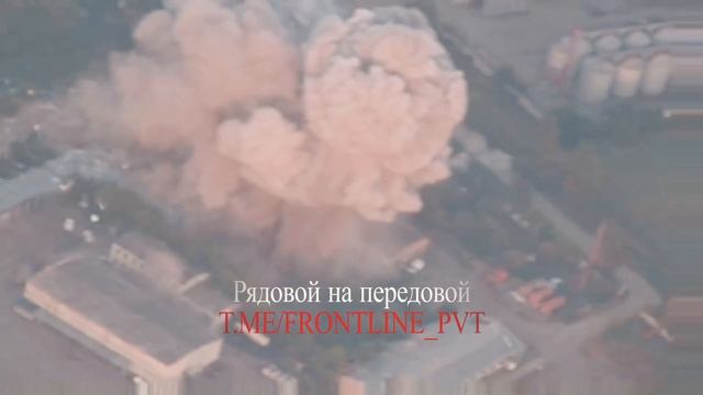 Крылатая авиабомба разнесла склад с боеприпасами в районе н.п. Кругляковка на Купянском направле...