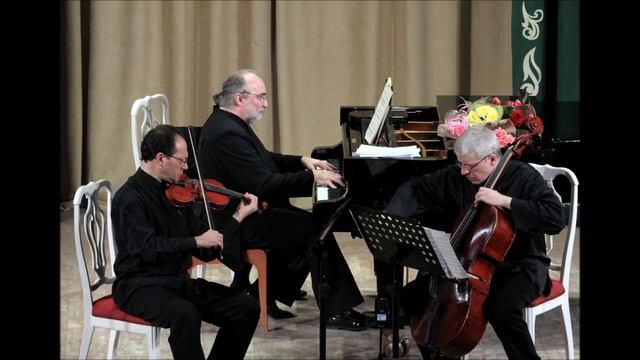 M.Arkadev- Elegiac Trio for Violin, Cello and Piano.  Glinka Trio (2019)