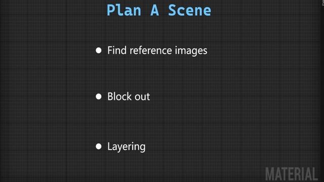 42. Planning A Scene. ONE COURSE SOLUTION FOR MATERIAL Unreal Engine 5