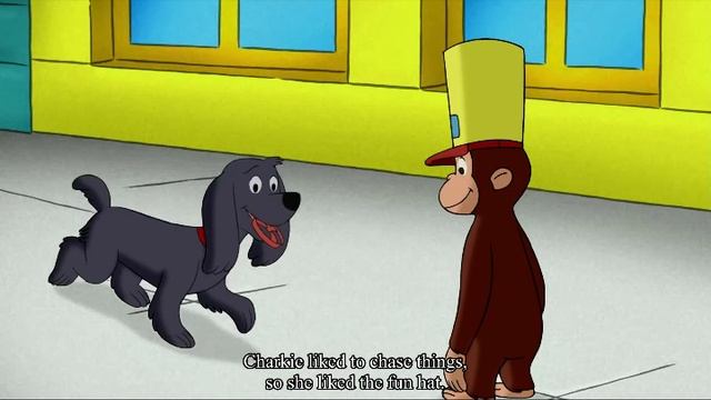 Curious George - 81 - The Fully Automatic Monkey Fun Hat (Learn English Language with subtitles)