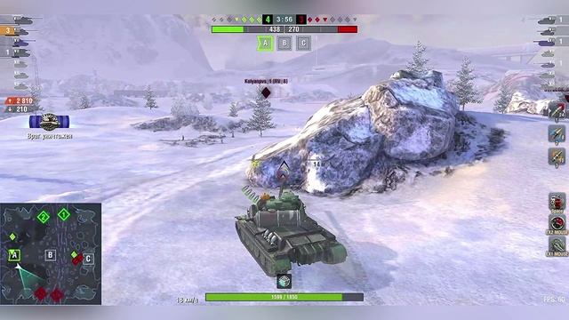 Воин.Танк М-4-Y Cталкер.World of Tanks Blitz.