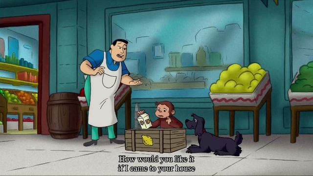 Curious George - 33 - George Makes A Stand (Learn English Language with subtitles)