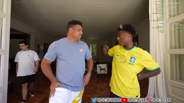 [Ishowspeed] Meets Ronaldo Nazario