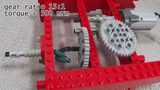 Что произойдет, если сильно закрутить ось LEGO?