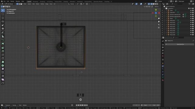 Modern Kitchen in Blender - 3D Modelling Process