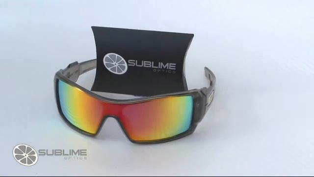 Sublime Optics   OIL RIG   Polarized FIRE RED Replacement Lenses for Oakley