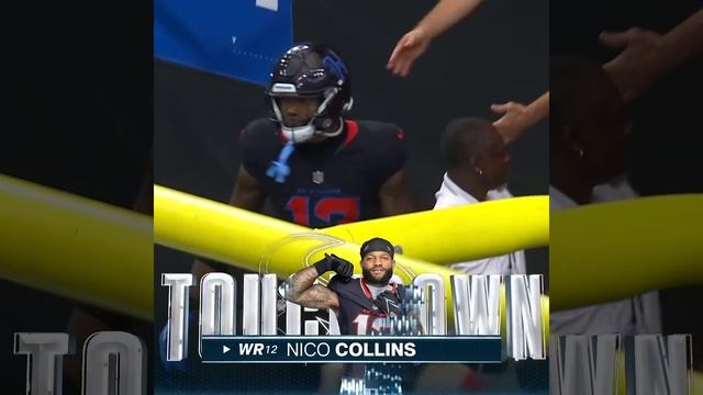 Nico Collins with a 67-yard touchdown catch from C.J. Stroud vs. Buffalo Bills