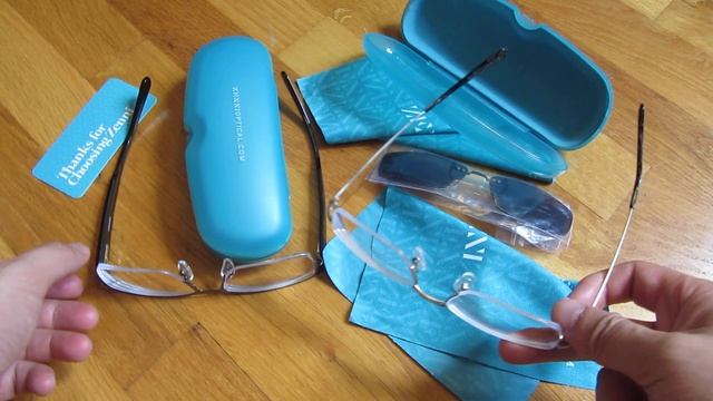 Zenni Optical Online Eye Glasses Review and Demo