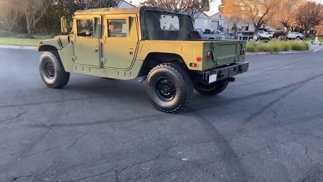 Brakes need repair to stop HUMMER H1 from spinning out.