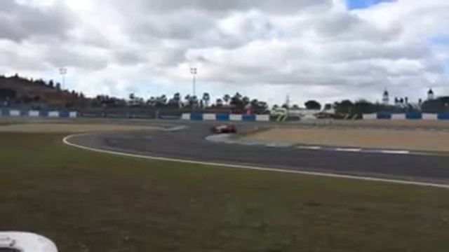 F1 2014 Jerez Test - Day 2 - Kimi Raikkonen spinning