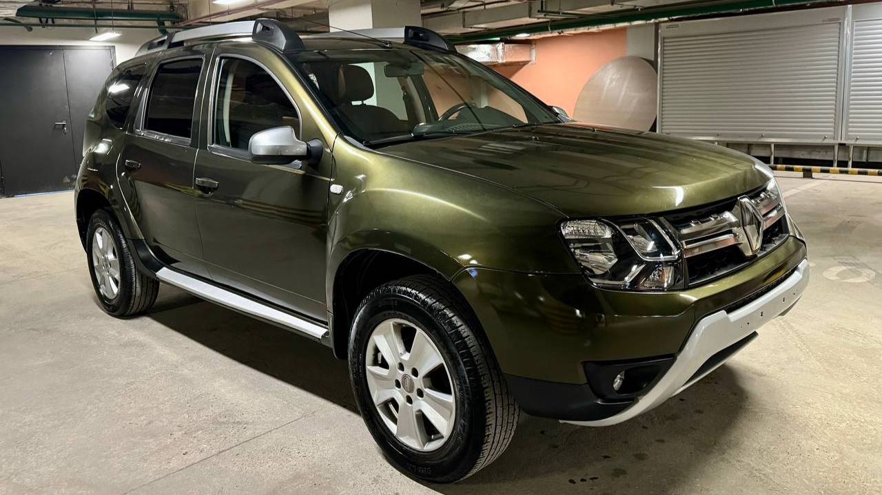 Renault Duster; 2,0 MT; 2018; Зеленый