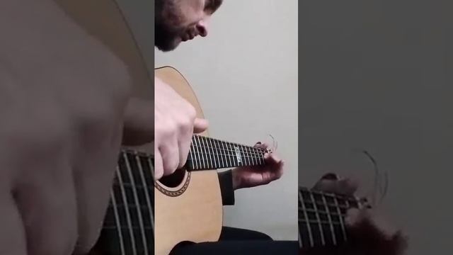 Фрагмент пьесы для гитары - Guitar piece fragment