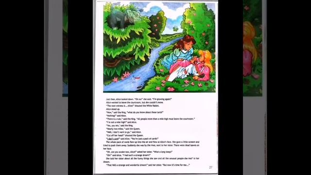 Alice's adventures in wonderland.  EPISODE 10. Алиса в стране чудес. Spotlight 6.