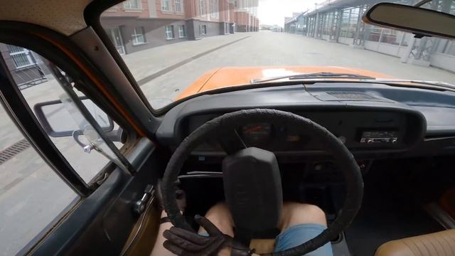 1978 Moskvich 2140 1.5 MT - POV TEST DRIVE