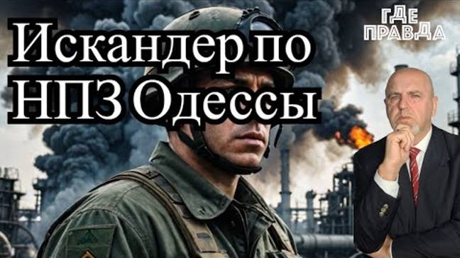 Искандер ударил по НПЗ В Одессе. Потери у элитной бригады ВСУ в Курске