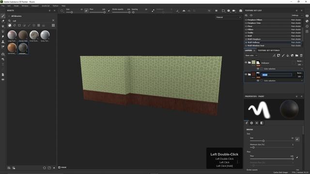 095. Applying Textures to the Room in BLENDER Victorian Room